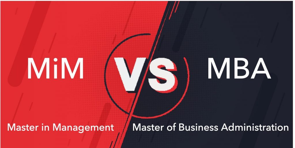 MiM vs. MBA: Choosing the Right Program for Your Needs