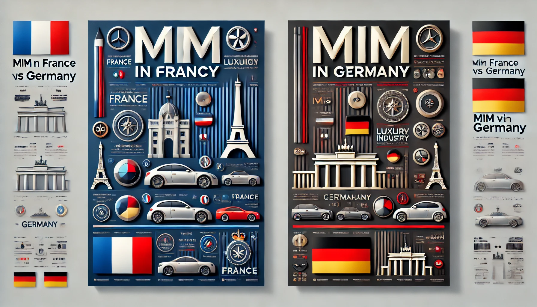 MiM in France vs MiM in Germany