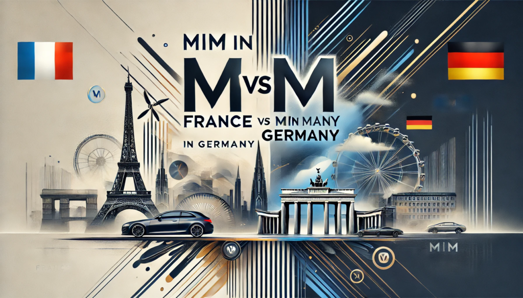 MiM in France vs MiM in Germany